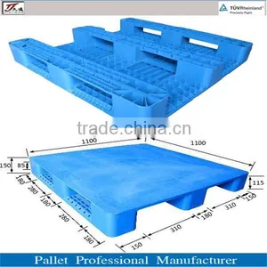 Single Faced Euro Standand Plastic Flat Pallet thumbnail-1