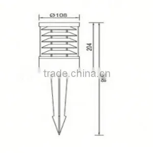 12W IP65 Outdoor Led Garden Light for Landscape Lighting Spike Led thumbnail-1
