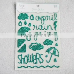 Spring Glitter Sticker thumbnail-1