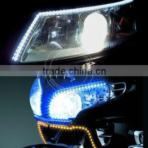 BEST SELLING COLORFUL WIRES FLAT COLOR CHANGING LED LIGHT ROPE 12V FOR CAR thumbnail-1