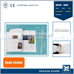 EL004 12/16cm Cobalt Based EAS em Label Library Book Anti-theft Label Strip thumbnail-1