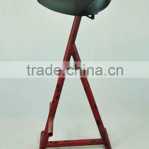 French Vintage Industrial Style Furniture & Stool thumbnail-3