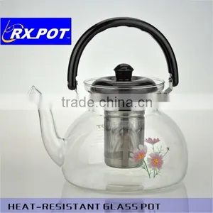 Factory Direct Sales All Kinds of Pyrex Glass Tea Pot (1500H) thumbnail-6