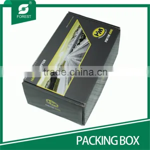 STANDARD SIZE CORRUGATED SHOES PACKAGING BOX WITH PRINT thumbnail-5