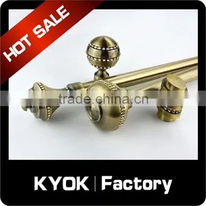 KYOK Home Design Crystal Finials Drapery Rods, Popular Decorative Crystal Curtain Rod Finial Supplier's Choice thumbnail-5