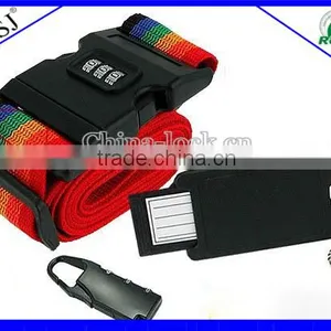 High Quality Traveller Set Wholesale(luggage Belt+password Padlock+luggage Tag) thumbnail-1