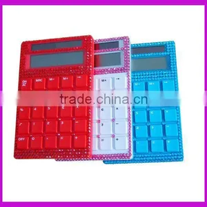 School Hot Selling Rhinestone Desk Calculator for Students Quality Choice thumbnail-2