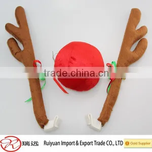 Top Selling High Quality Fashion Felt Christmas Car Decoration thumbnail-1