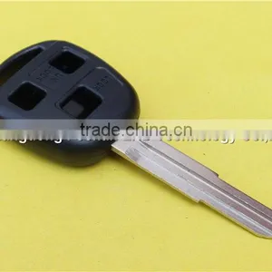 New 3 Button Car Remote Key Fob Case Shell for Toyota TOY41 Blade thumbnail-4