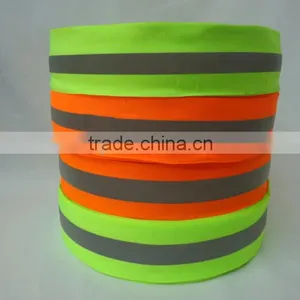 Polyester Elastic Adjustable Safety Black Reflective Belts for Running Jogging Walking Outdoor Sports thumbnail-3