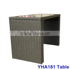 LEISURE GARDEN OUTDOOR HIGH RATTAN BAR TABLE SETS thumbnail-1