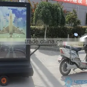 Advertising Bike Trailer , Light Box ,YES-M3 for Outdoor Events thumbnail-6