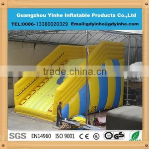 0.55mm Pvc Tarpaulin Giant Inflatable Zorb Ball Ramp for Commercial Use thumbnail-1