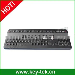 Truely Washable Trackball Keyboard With Custom Layout and Backlight thumbnail-1