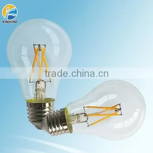 High Quality A60 C35 Led Bulb Full Glass Filament Led Bulb Dimmable 4w 5w 6w 7w 8w CE RoHS thumbnail-1