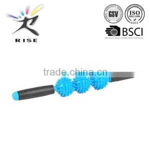 Intact Health Massage Roller Stick Blue Muscle Soreness Relief and Relaxation Tool Increase Flexibility thumbnail-1
