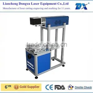 High Speed Low Consumable CO2 Metal RF Tube Laser Marking Machine thumbnail-1