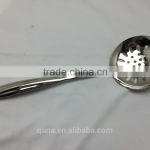 STAINLESS STEEL SKIMMER SIEVE STRAINER SLOTTED SPATULA KITCHEN UTENSIL SPOON thumbnail-1