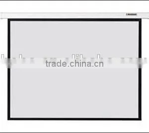 HD 3D Home Cinema Motorized Projector Screen/Electric Projection Screen With RF Remote Control thumbnail-3