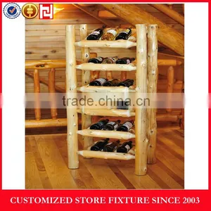 Custom Idea Solid Wood Wine Display Stand thumbnail-1