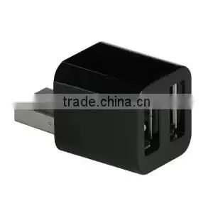 Cute USB Mini 2-Port USB 2.0 Hub Splitter thumbnail-1