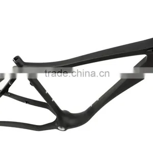 China Cheap 26er MTB Fat Bike Carbon Fiber Frame Fat Carbon Frameset, 26er Fat Snow Bike, 26er Fat Bike Frameset, 100mm BSA/BB30 thumbnail-1