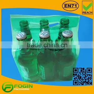 Promotional 6 Pack Pvc Ice Bag Bottle Cooler thumbnail-2