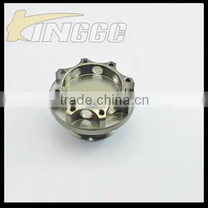 Racing Aluminum Car Engine Oil Filter Cap With Titanium Color thumbnail-2