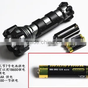 LED Light Source and Rechargeable Battery Power Source Solar Flashlight Led thumbnail-6