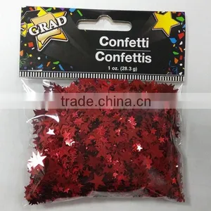 Red Star Metallic Party Confetti thumbnail-1