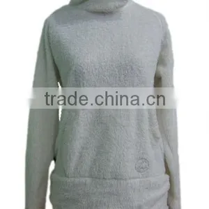 Autumn Fleece Pullover for Lady / Strechable Fleece Pullover/sherpa Fleece Pullover thumbnail-1