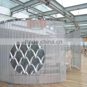 Hanging Aluminum Alloy Metal Chain Link Curtains for Door thumbnail-4