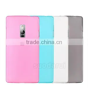 Mix Colors For One Plus Two Fashion Gel Soft Matte TPU Case Cover thumbnail-1