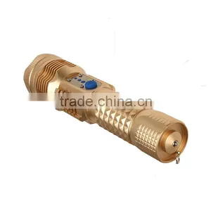 Direct Charging Waterproof Flashlight With USB Rechargerable LED Flashlight thumbnail-6