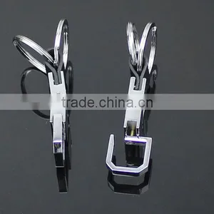 Car Leather Keychain /cheap Car Leather Keychain With Double Ring thumbnail-5
