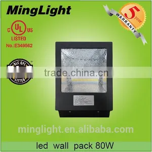40w 60w 80w DLC UL CUL Led Wall Pack Light , 60 Watt DLC Led Wallpack , 5 Years Warranty thumbnail-3