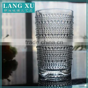 Factory Direct Hand Press Clear Goblet Wine Glass thumbnail-2