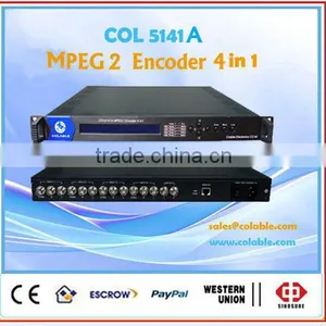 COL5141A Catv and Digital tv Head-end Equipment 4 in 1 Encoder Iptv thumbnail-1