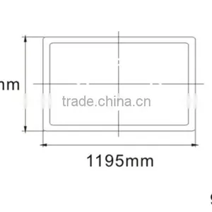 Made in China 2 Years Warranty Rectangular Ultra Slim LED Panel Light thumbnail-3