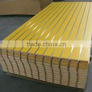 White Color Melamine Paper of Slotted Board thumbnail-1