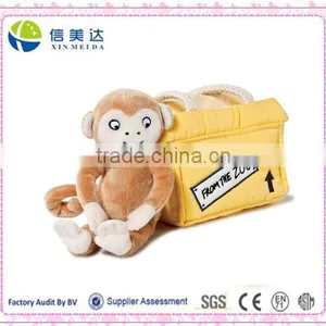 Fashion 2014 Plush Animal Monkey Handbag thumbnail-1