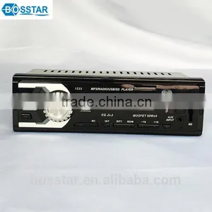 Fixed Panel Car Stereo Cassette Mp3 Digital Player With Usb tf sd Card Slot fm Radio Transmitter for Driver thumbnail-1