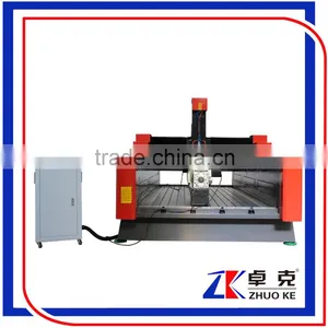 Unique Design High Z-Axis CNC Engraving Machine For Stone Jade Grantie ZK-1325 With PCI NcStudio Controller&Rotary Axis thumbnail-1