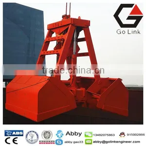 Wharfused Remote Control Grab Bucket Wire Rope Grab Clamshell Grab Bucket thumbnail-2