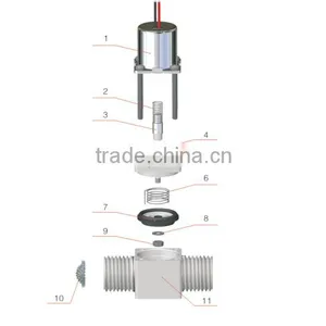 6V Pulse Sensor Auto Latching Water Bi Stabile Solenoid Valve thumbnail-2