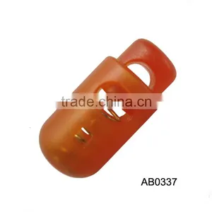 Low Price Garments Plastic Metal Cord Stopper thumbnail-1