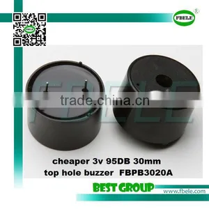 Cheaper 3v 95DB 30mm Top Hole Buzzer FBPB3020A thumbnail-1