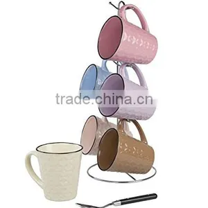 Blank Embossed Mug With Customized Logo thumbnail-3