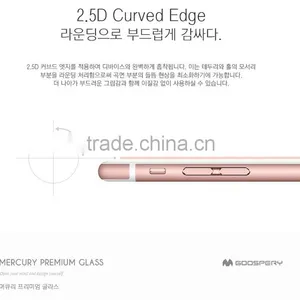 Ultra-thin 0.26mm 9H 2.5D Mercury Goospery Premium Tempered Glass Screen Protector For Iphone 6 6s thumbnail-5