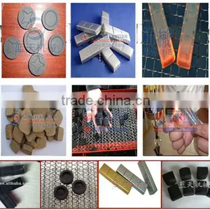 CE ISO 9001 Approved Silver Hookah Charcoal Machine thumbnail-3